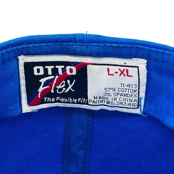 Blue Man Group Hat Adult Large XL Blue The Complex 2003 Vintage Cap Y2K - Picture 5 of 5